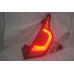 Toyota Prius C 11- Red Smoke Light Bar LED Tail Lamp